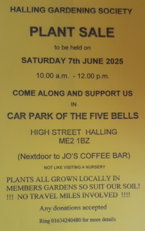 Halling Gardening Society News . . .
