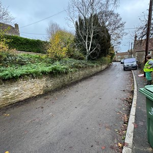 Buckland Dinham Lower St Clean up
