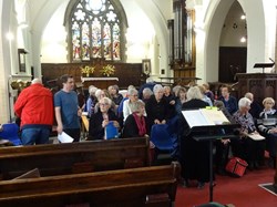 Rehearsal for May 26 Concert