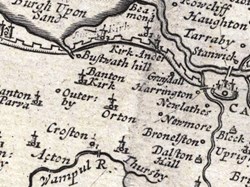 1695 Westmorland by Robert Morden