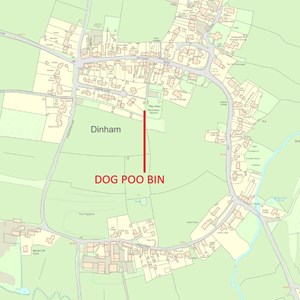 Buckland Dinham Dog Poo Bin