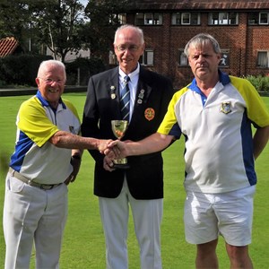Club Championship Finalists: Mike Hulbert and Kevin Worboys