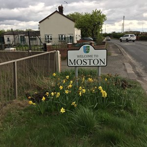 Moston Parish Council Parish Signage