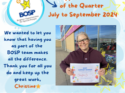 BOSP Brighter Opportunities for Special People  The BOSP Team