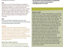 CPRE Nottinghamshire, February 2018