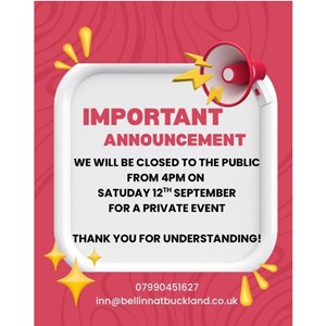 Buckland Dinham Virtual Notice Board