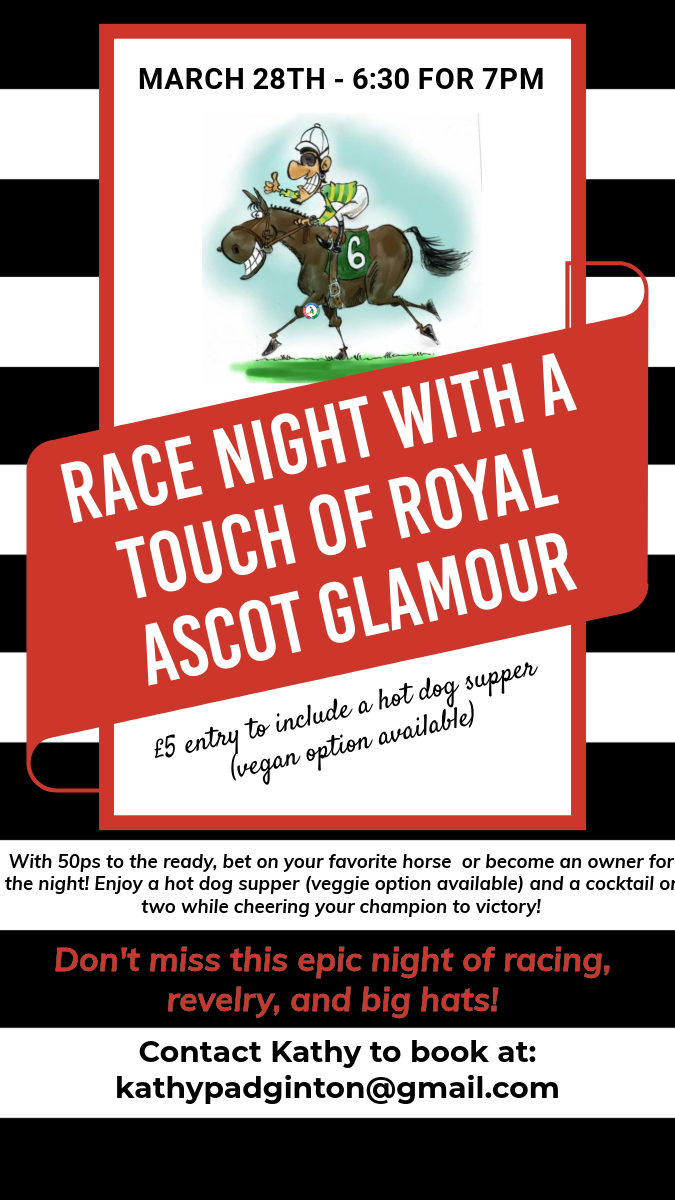 Mytchett Bowls Club Ascot Race Night 2026