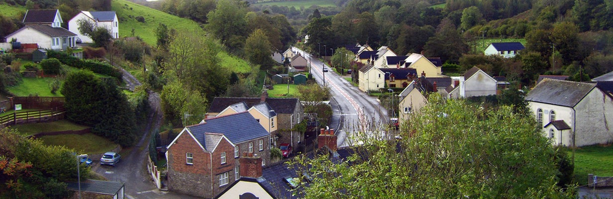 Llanddowror village