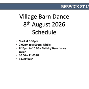 Berwick St James Parish Barn Dance