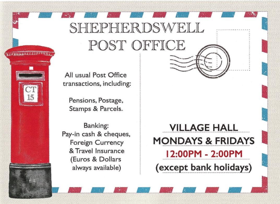 Shepherdswell with Coldred Parish Council Shepherdswell Post Office