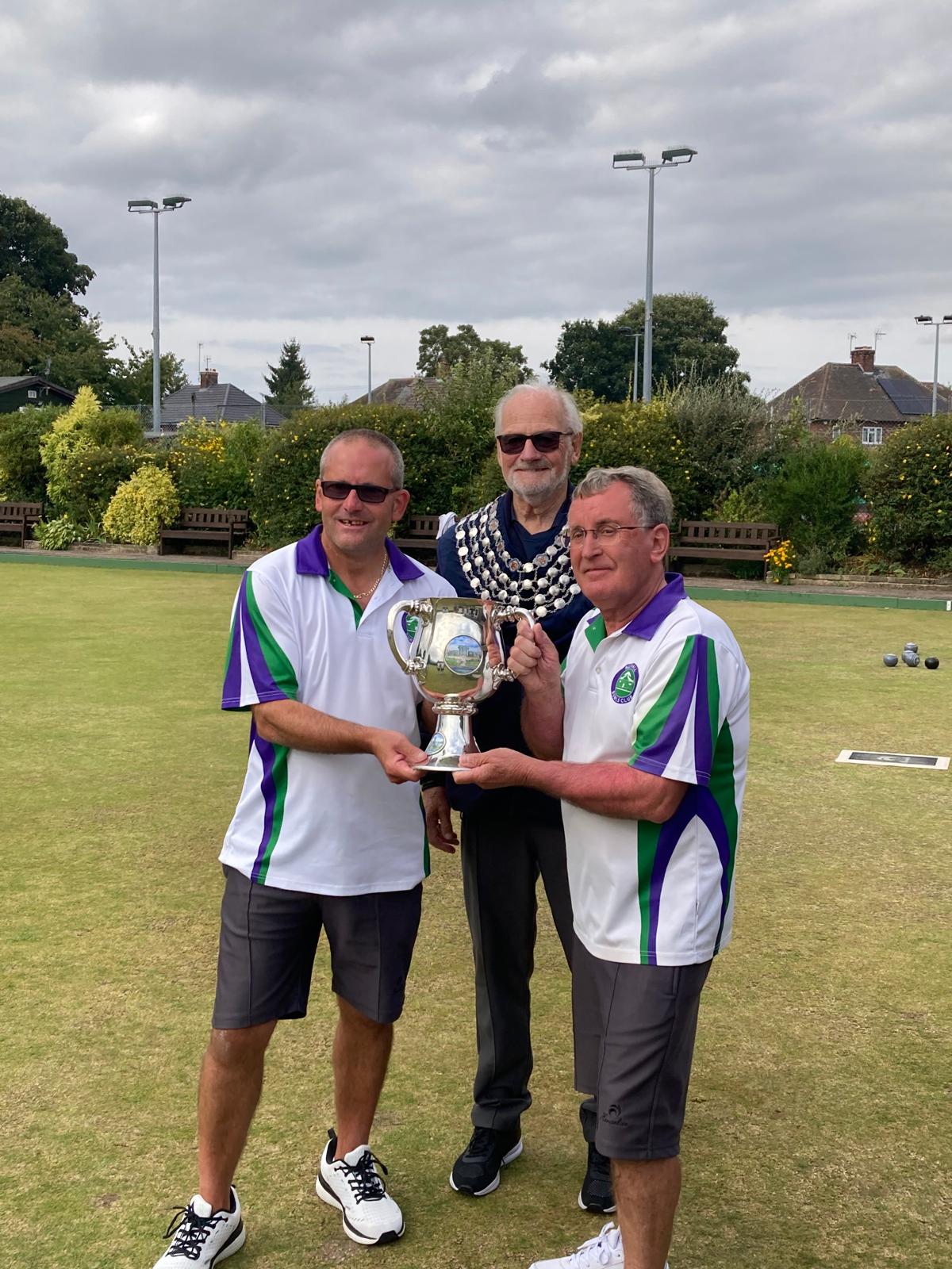 Michael Watson and Kevin Broadley The Queen of the Midlands Winners