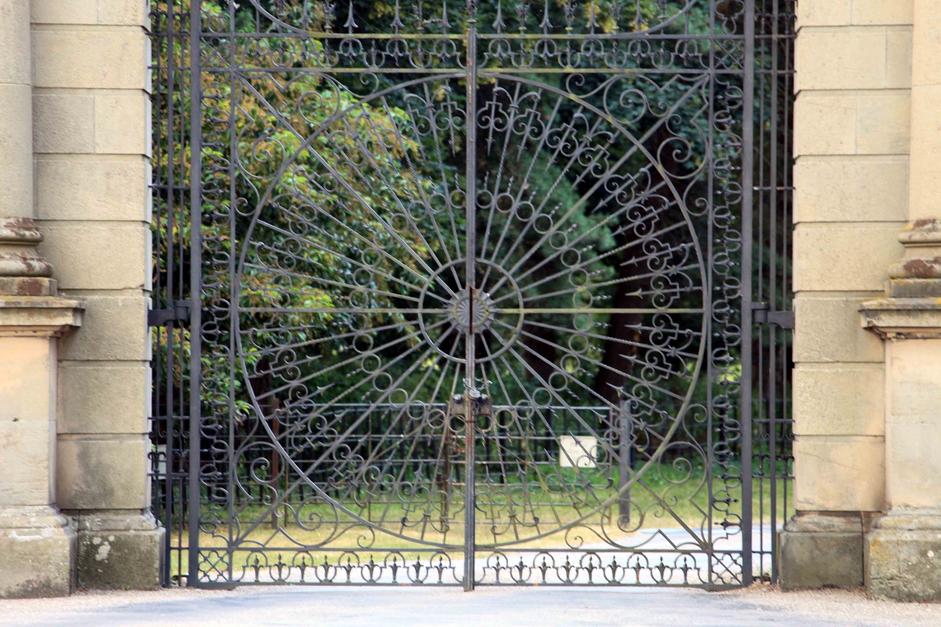 Gates to Attingham Park