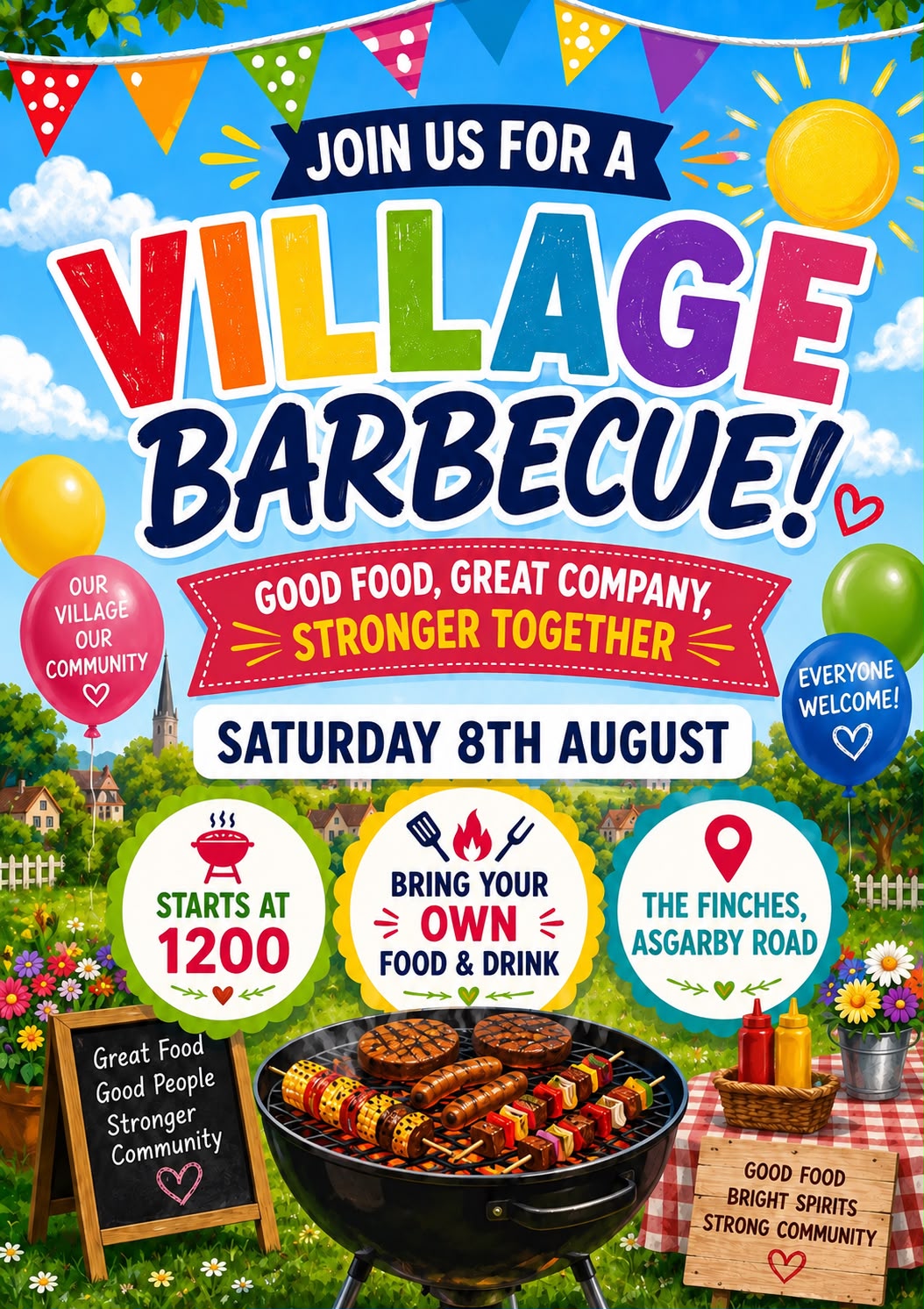 Burton Pedwardine Parish Meeting Summer Barbecue