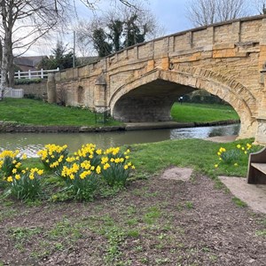 Solomon's Bridge & memorial seat Spring 2026