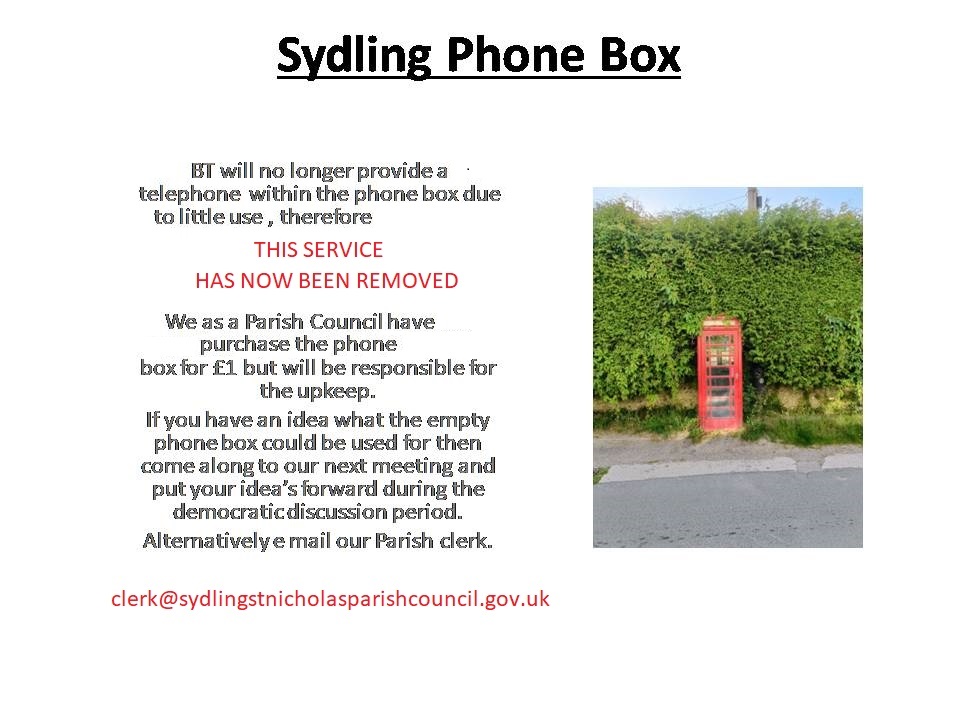 Sydling St Nicholas Parish Council Home