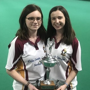 Ruby Hill & Chelsea Tomlin - County Ladies Pairs Champions 2019