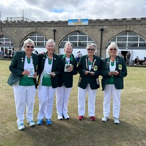 Somersham Town BC ladies - Silver Jubilee Vase