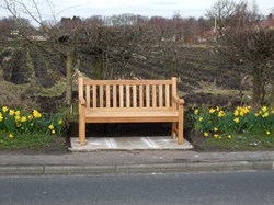 Bench on Blaguegate Lane