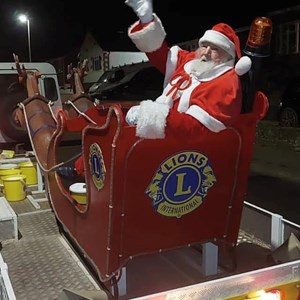 Boroughbridge Lions Club Santa Sleigh