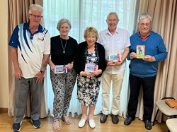 Henfield Bowling Club Presentation Time