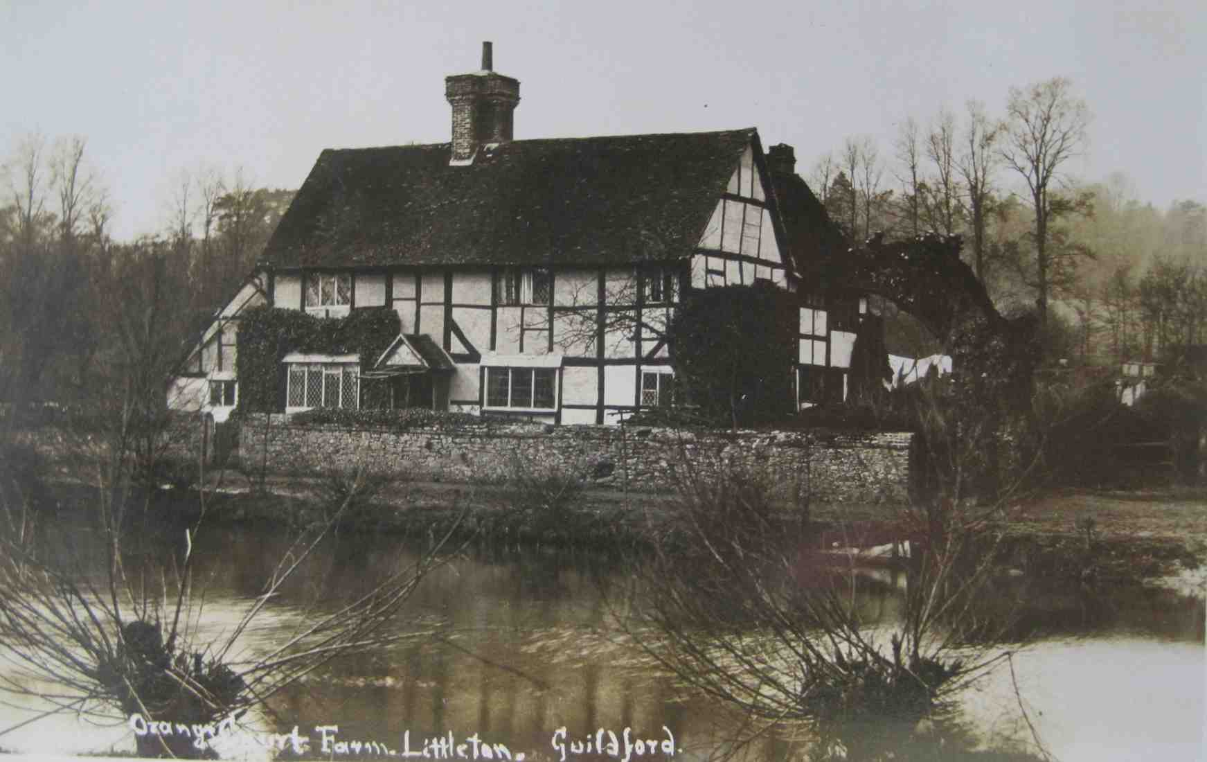 Littleton Farm House in the early 20th century.