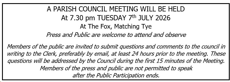 Matching Parish Council Home