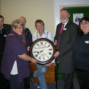 Friends of Alton Station John Walker Clock
