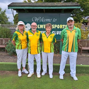 Claire Cregan/Simon Hall & Evelyn Underwood/Mike Jones Mixed Pairs Finalists