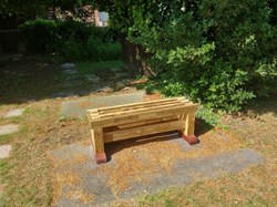The RWB Shed United Reform Church benches