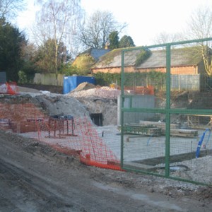 The footings of the Willows, Hill Road