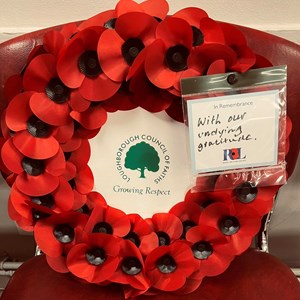 For Remembrance Sunday at the Carillon in Queens Park