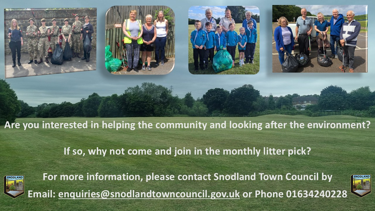 Snodland Town Council Litter Picking