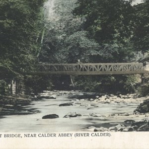 Footbridge near Calder Abbey