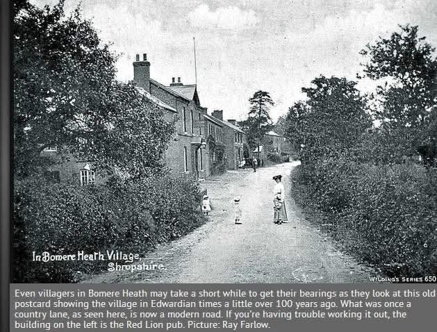 Bomere Heath - Shrewsbury Rd