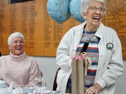 Braeside Bowling  Club PAT SHEPHERD 100th B'DAY