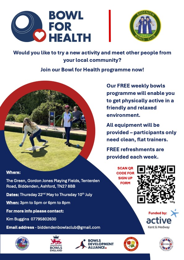 Biddenden Bowls Club Bowl for Health Biddenden Bowls Club Bowl for Health
