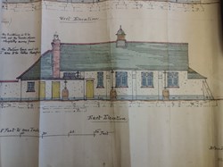 Architect's original drawings 1924