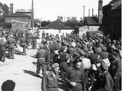 Units of Polish 2nd Corps at Brandon Station 1946