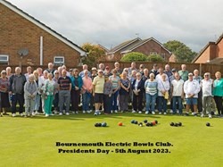 Bournemouth Electric Bowls Club President's Day 2023