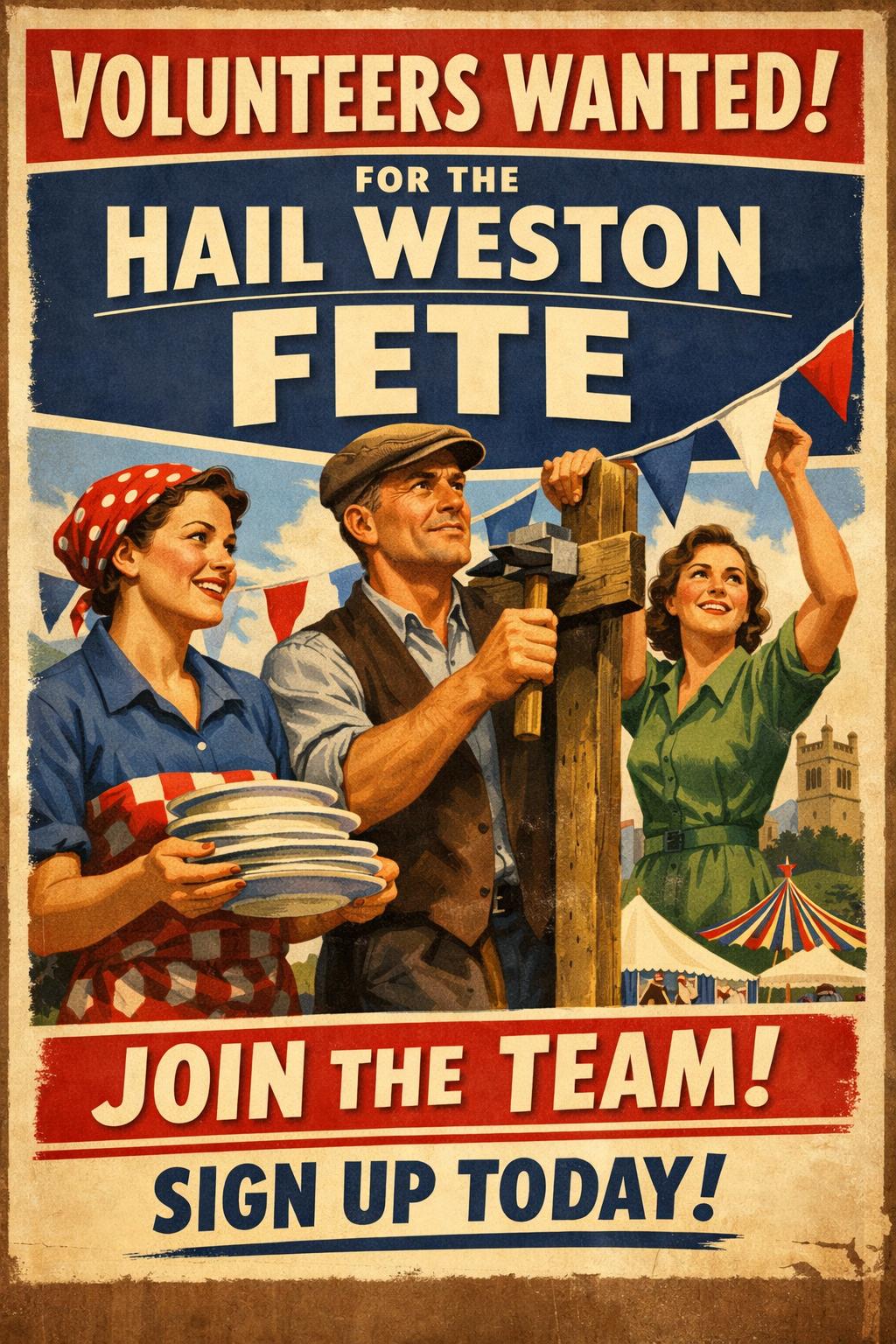 Hail Weston Parish Council Volunteers Needed