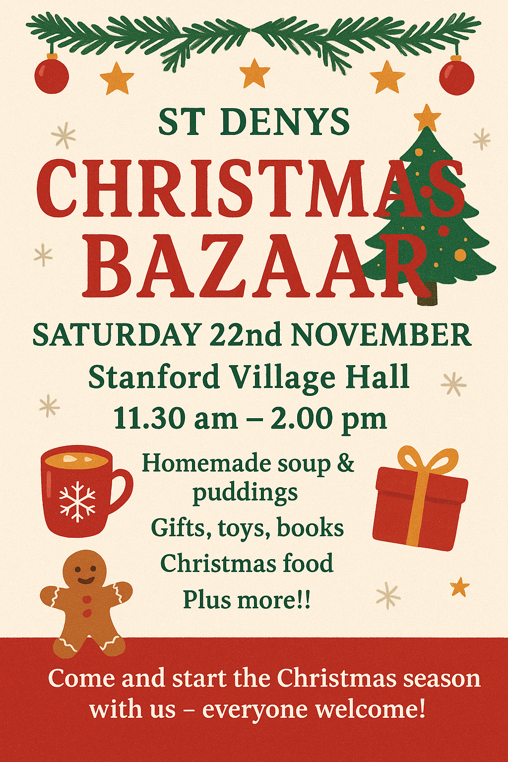 Stanford in the Vale with Goosey and Hatford St Denys Christmas Bazaar