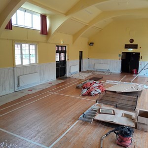 White woodwork is all undercoat