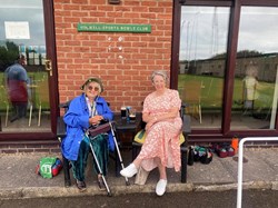 Holwell Sports Bowls Club President Bob Penny 2024