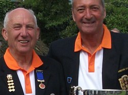 Tony Mace & Roger Stevens - 2015 EBF senior pairs winners