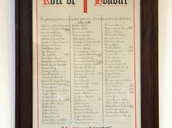 Roll of Honour for South Collingham