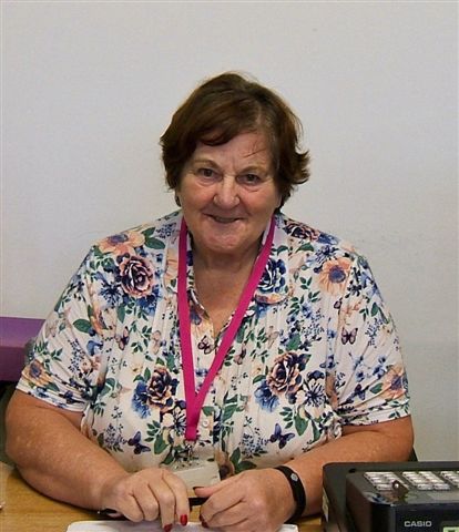 Volunteer Receptionist: Sue Tams