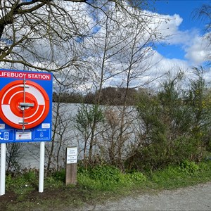 Lifesaving equipment at Balderton Lake