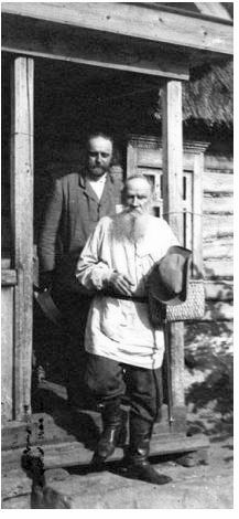 Tchertkoff with Tolstoy