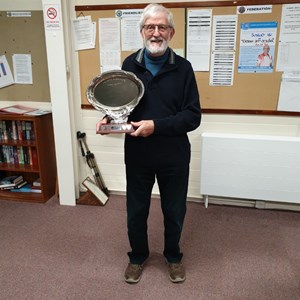 Singles Plate Winner - Gordon Edgar.