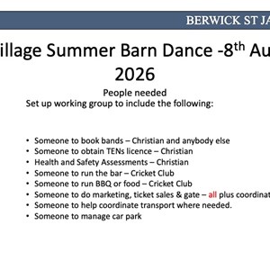 Berwick St James Parish Slides